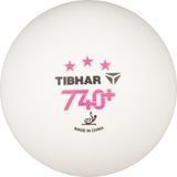 Tibhar Tafeltennisballen T40 Training box van 6 3* - Wit