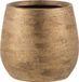 J-Line bloempot Oneffen Ruw - keramiek - goud - large - Ø 24 cm