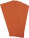 Exacompta FOREVER® Pak van 100 horizontale tabstroken met perforatie 180g - 105x240mm - Oranje - 13465B