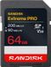 SanDisk SDXC Extreme PRO 64Go