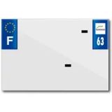 Top Plaq PVC nummerplaatstrip met bedrijfsnaam 63