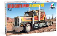 Italeri Modellbausatz LKW - 90785 Freightliner Aerodyne - Amerikanischer Klassik-Sattelschlepper Kunststoff - 1:24 - Modellbau