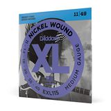 D'Addario XL Nickel EXL115 Elektrische Gitaarsnaren Medium 11-49