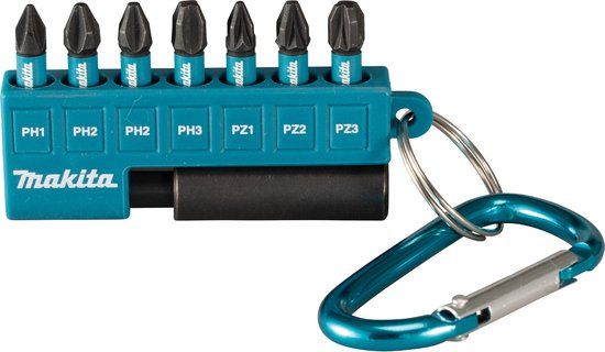 Makita E-11994 8-delige Impact Zwart Schroefbit Set