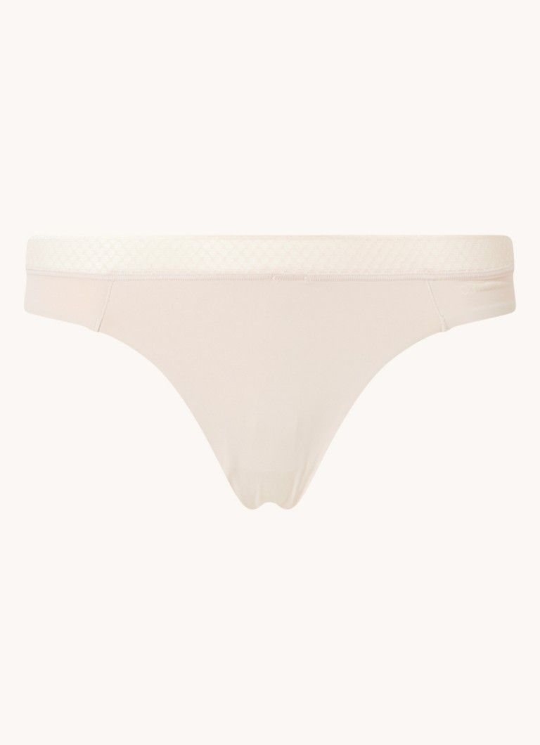 Calvin Klein Seductive Comfort String met Kant