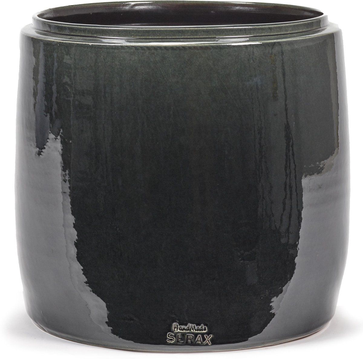Serax Bloempot Grijs-Blauw D 30 cm H 30 cm