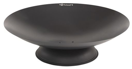 Outwell Camon Fire Pit - Black Steel Firewood BBQ