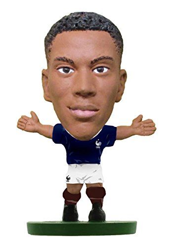 Soccerstarz SOC999 - Frans nationale team antraciet martial, thuisshirt - 2022