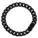 LGT JWLS Lookinggoodtoday Heren armband Edelstaal Link chain Black 10mm