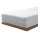 SAVEL - Elastische Matrashoes met Ritssluiting - Absorberende en Aanpasbare matrasbeschermer Katoen Badstof 100% | 150 x 190/200 cm | Tot 30 cm Hoog