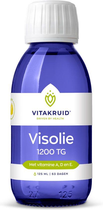 Vitakruid Visolie 1200 TG VIT A D E 125 ML