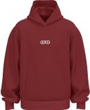 Jako Wardrobe Sweater Met Kap Heren - Robijnrood | Maat: XL