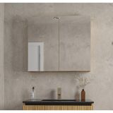 Saniclass Holz Base spiegelkast – 80x70 cm – Eiken SW773979