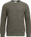 Barbour Trui Lamswol Knitted Olijfgroen - Maat M - Heren