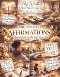 300+ Positive Affirmations & Quotes for Manifestation and Self-Love Vision Board Aesthetic Clip Art