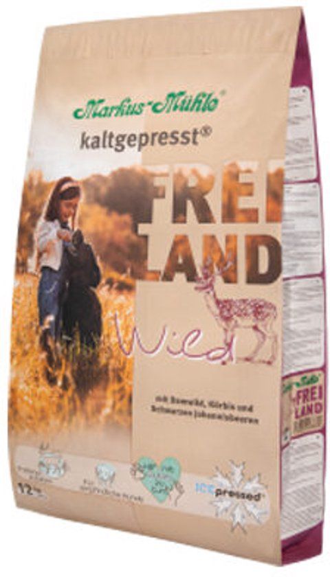 Markus Mühle Freiland Hondenvoer - Wild - 12 kg