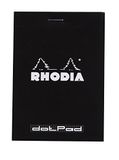 RHODIA 12559C - Geniet dotPad Notitieblok N°12 8,5 x 12 cm Zwart