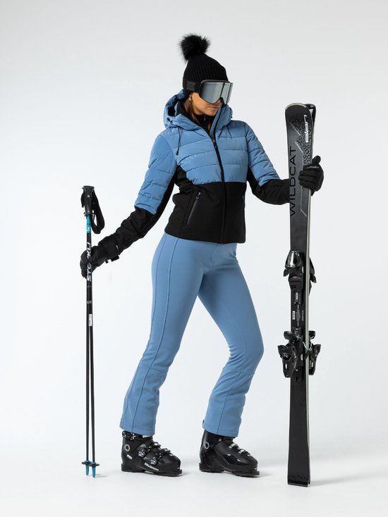 FALCON Ski jack dames Riley Lichtblauw