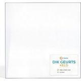 Dik Geurts Vitre Dik Geurts Keld - Verre Rectangle Pour Poêle À Bois - 345 X 345 Mm (l1 X H1) - 4 Mm Autonettoyant