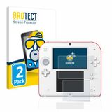 BROTECT - Screenprotector voor Nintendo 2DS - Folie Beschermfolie matte 2 Stuks