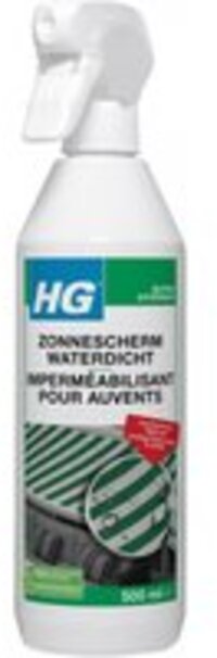 HG zonnescherm waterdicht 500ml - Wit