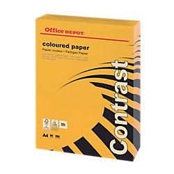 Office Depot Gekleurd papier A4 80 g/m² Oranje 500 Vel