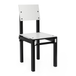 Pastoe Militairy Chair White / Black