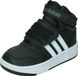 adidas Performance Hoops Mid Chaussures Enfants Noir Taille 25