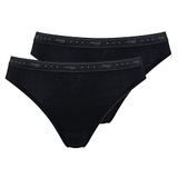 Sloggi 24/7 100 Tai-slip Dames Zwart XXL (2 stuks)