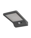 Osram DoorLED Solar Buitengebruik muurverlichting 3 W Zilver ABS IP44 Schemersensor Bewegingssensor