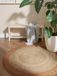 Hanse Home Jutta Jutetetapijt, natuurlijk woonkamertapijt, rond, van 100% jute, handgeweven, robuust en onderhoudsvriendelijk, modern, boho-tapijt van natuurlijke vezels, natuurlijk ivoorgoud