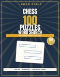 Chess Word Search for Adults & Seniors: 100 Large-Print Puzzles