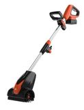 Yard Force 20 V accu-terrasreiniger LW CPC1, 4,0 Ah lithium-ion-accu, 200 mm werkbreedte, instelbaar toerental, vooruit/achteruit borstelrotatie, verstelbare extra handgreep