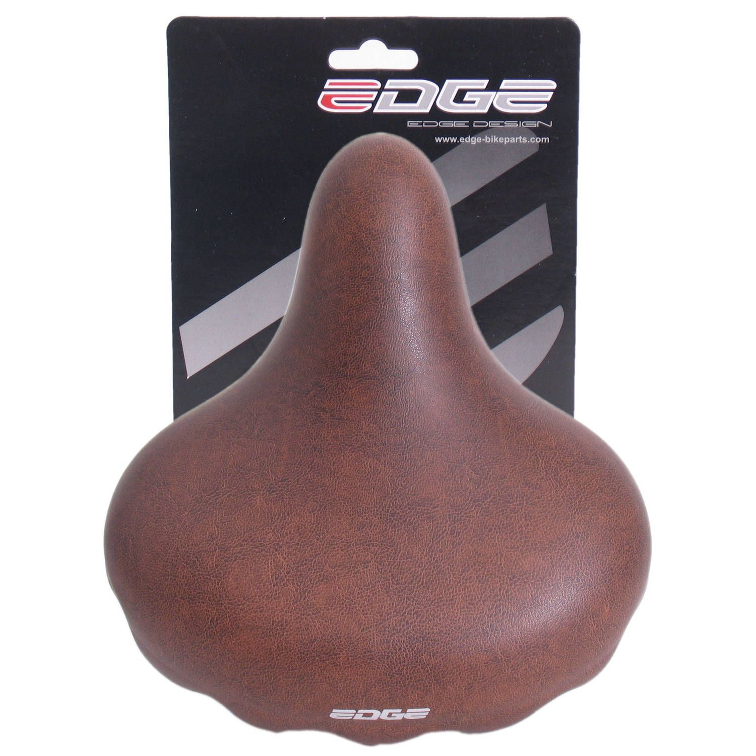 EDGE Fietszadel Urban XL - mat donkerbruin (op kaart)