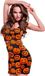 Widmann Penelope Pumpkin Jurk Vrouw S OranjeZwart