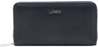 L.CREDI Perla Zip Around Wallet Marine donkerblauw