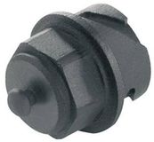 Telegärtner 100022769 STX V1 stofkap voor stekkers variant 1 Zwart 1 stuk(s)