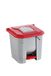 Maya Professional Tools 09104 Afvalemmer met pedaal en binnenemmer 30 l, Rood