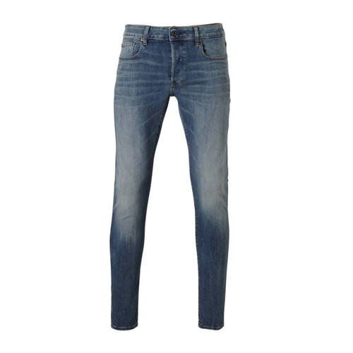 G-Star RAW 3301 Slim Fit Jeans - Vintage Medium Aged - Blauw - Heren