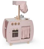 Label Label Houten Bistro Keuken Roze