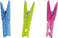 MSV Wasknijpers Multicolor – Set Kunststof Knijpers van PP Materiaal – Kleerknijpers 7 cm voor Alle Soorten Wasgoed