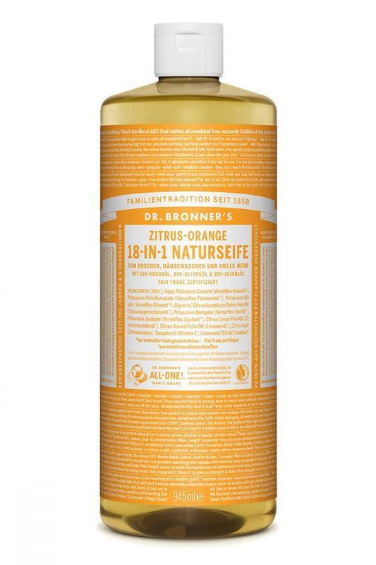 dr bronners Liquid soap citrusorange 945 ML