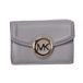 Michael Kors Kleine portemonnee 35T0GFTP5B Vrouw, Grijs, one_size, Vrouwen