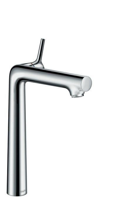 Hansgrohe Tecturis S - 3-gaats wastafelarmatuur met push-open afvoer - chroom | DOUCHE- EN
