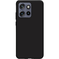 Just in Case Soft Design Motorola Edge 50 Neo Back Cover - Black
