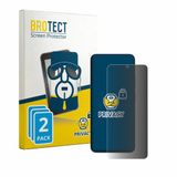 BROTECT - privacy screenprotector voor ZTE Blade V80 Max - Folie Beschermfolie Blauwlichtfilter 2 Stuks
