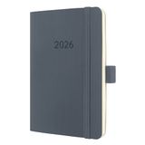 Sigel Weekagenda 2026 Conceptum A6 Softcover Dark Grey