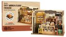StarTech Beckas Backhaus Miniatur - DG161: Houten poppenhuis-bouwpakket - DIY - 3D - Eenvoudige montage - Woondecoratie - Vanaf 14 jaar