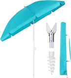 Famanu DeGoederenExpert Parasol, 160 cm, turkoois