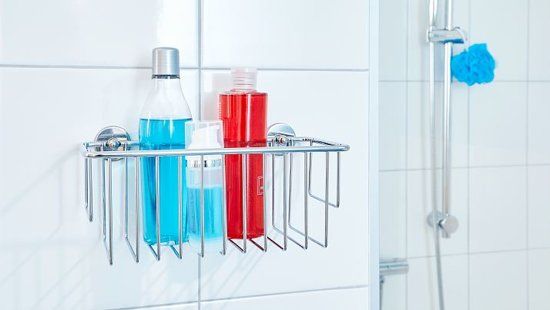 tesa Baath Doucherek enkel - 117 mm hoog - Chroom